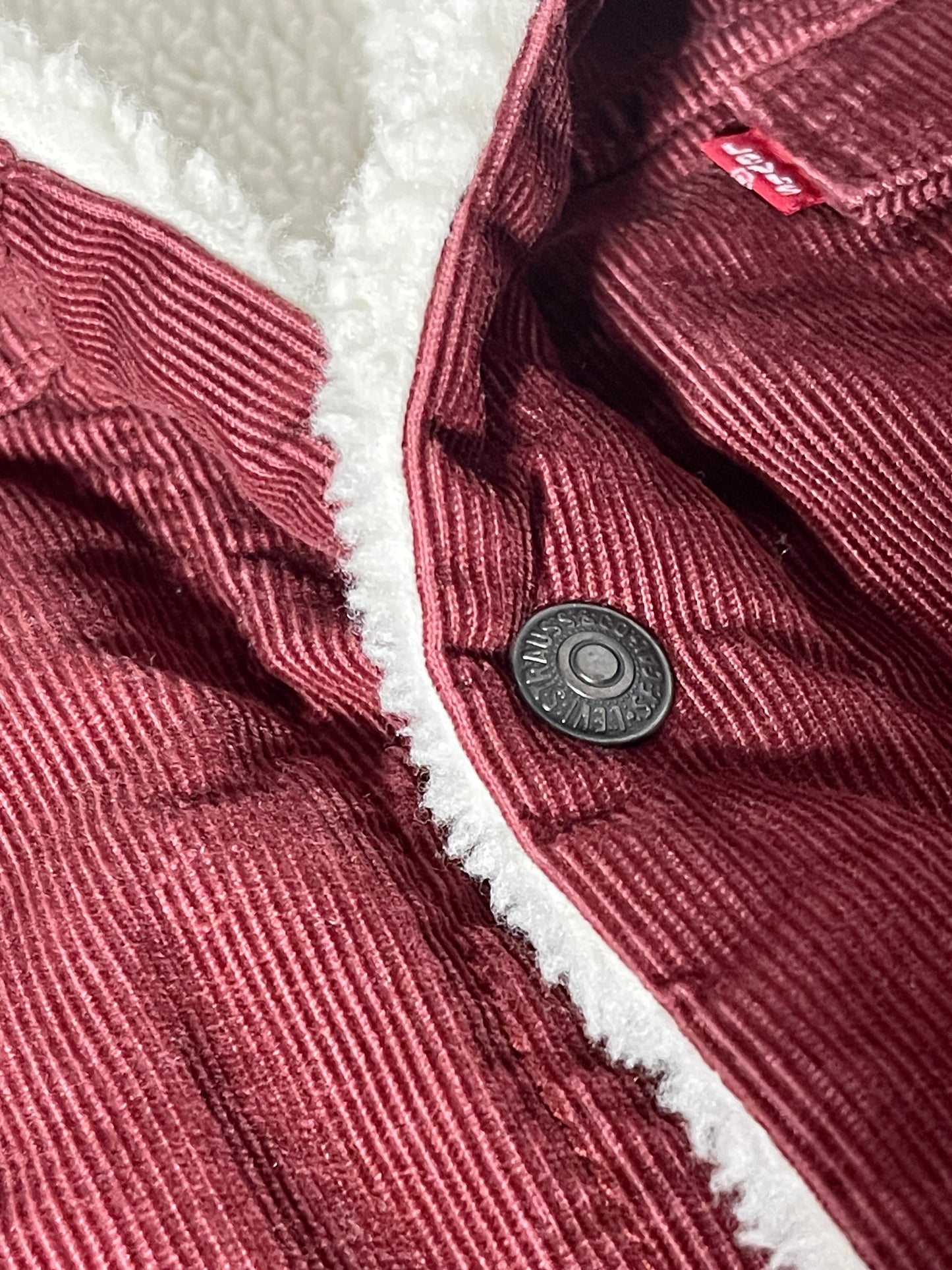 Levi corduroy button up jacket