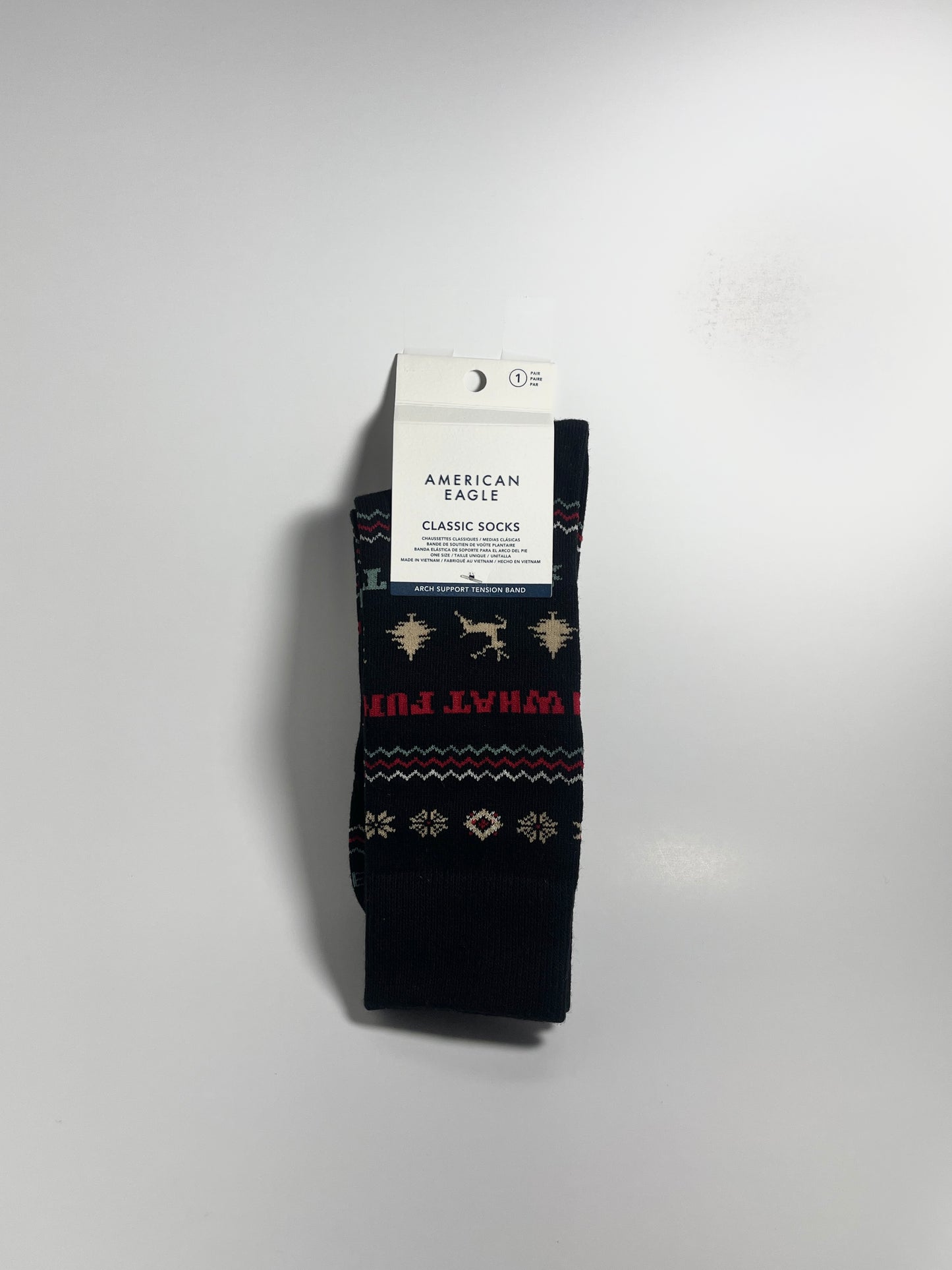 American Eagle - Classic holiday socks