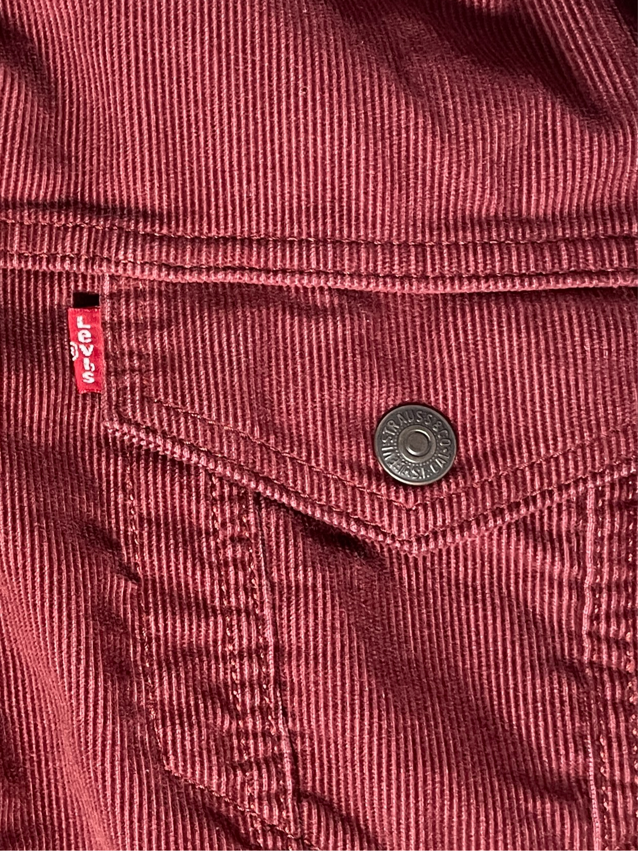 Levi corduroy button up jacket