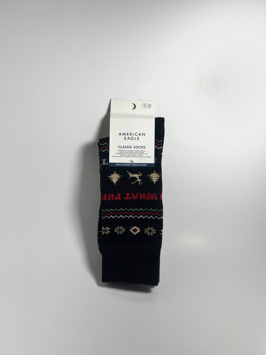 American Eagle - Classic holiday socks