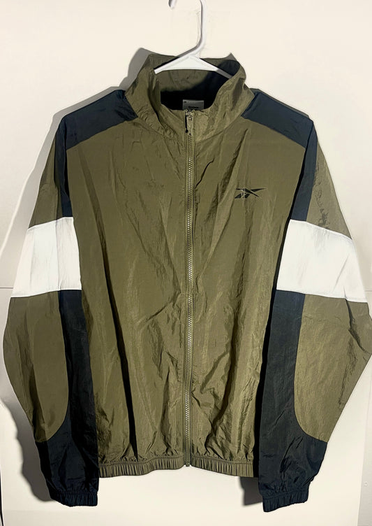 close up, men's trainer jacket